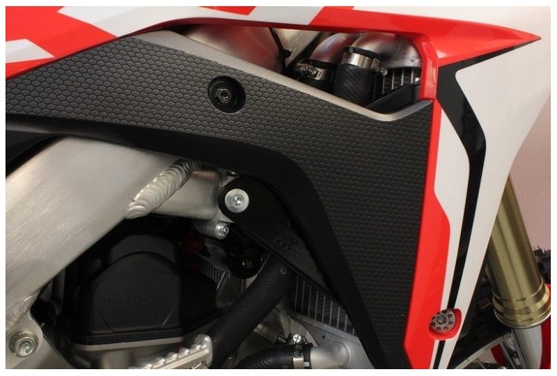 Radiateur + Beschermers > WORKS CONN. Radiator Brace CRF45 1718BK Va